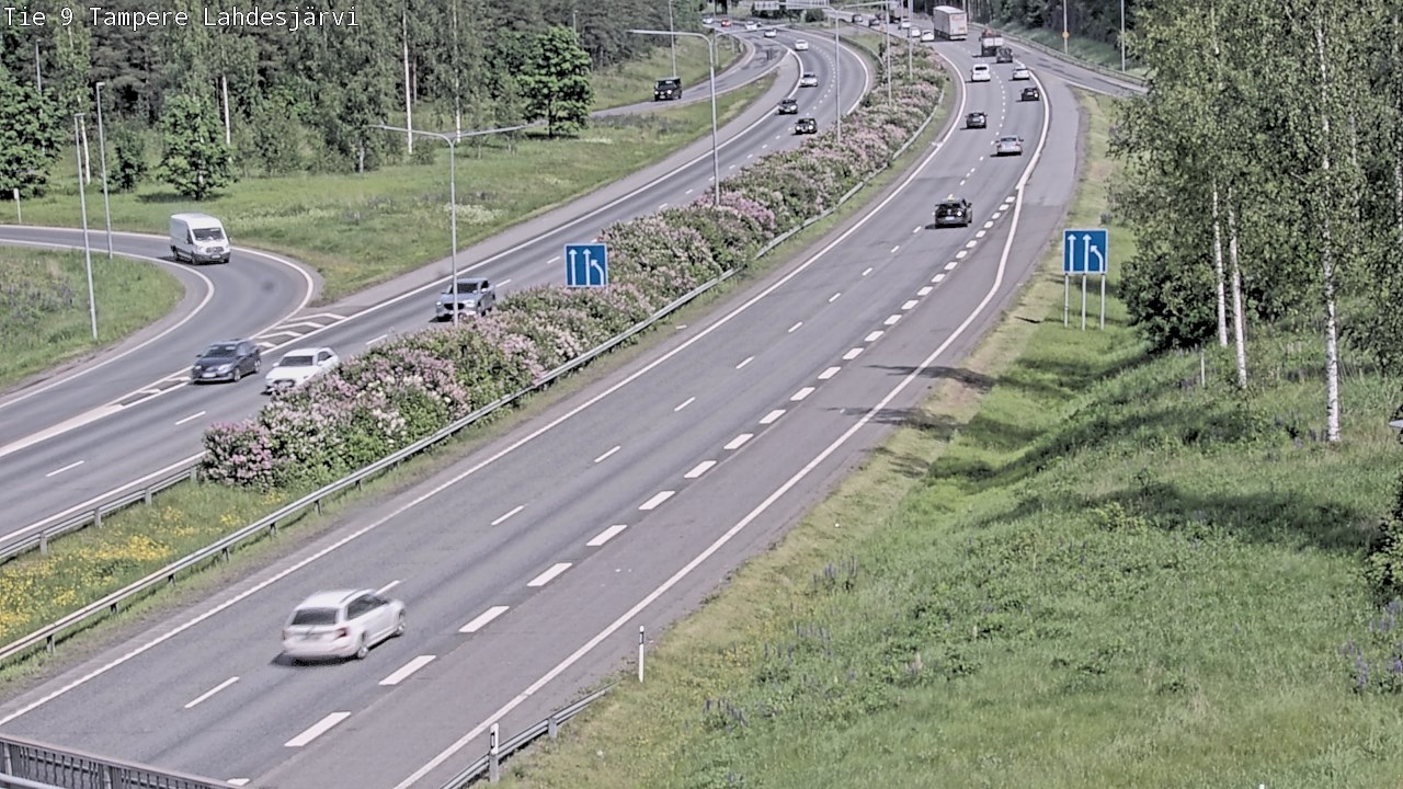 Kelikamerat Kuva Tie 9 Tampere, Lahdesjärvi, Tampere, Pirkanmaa