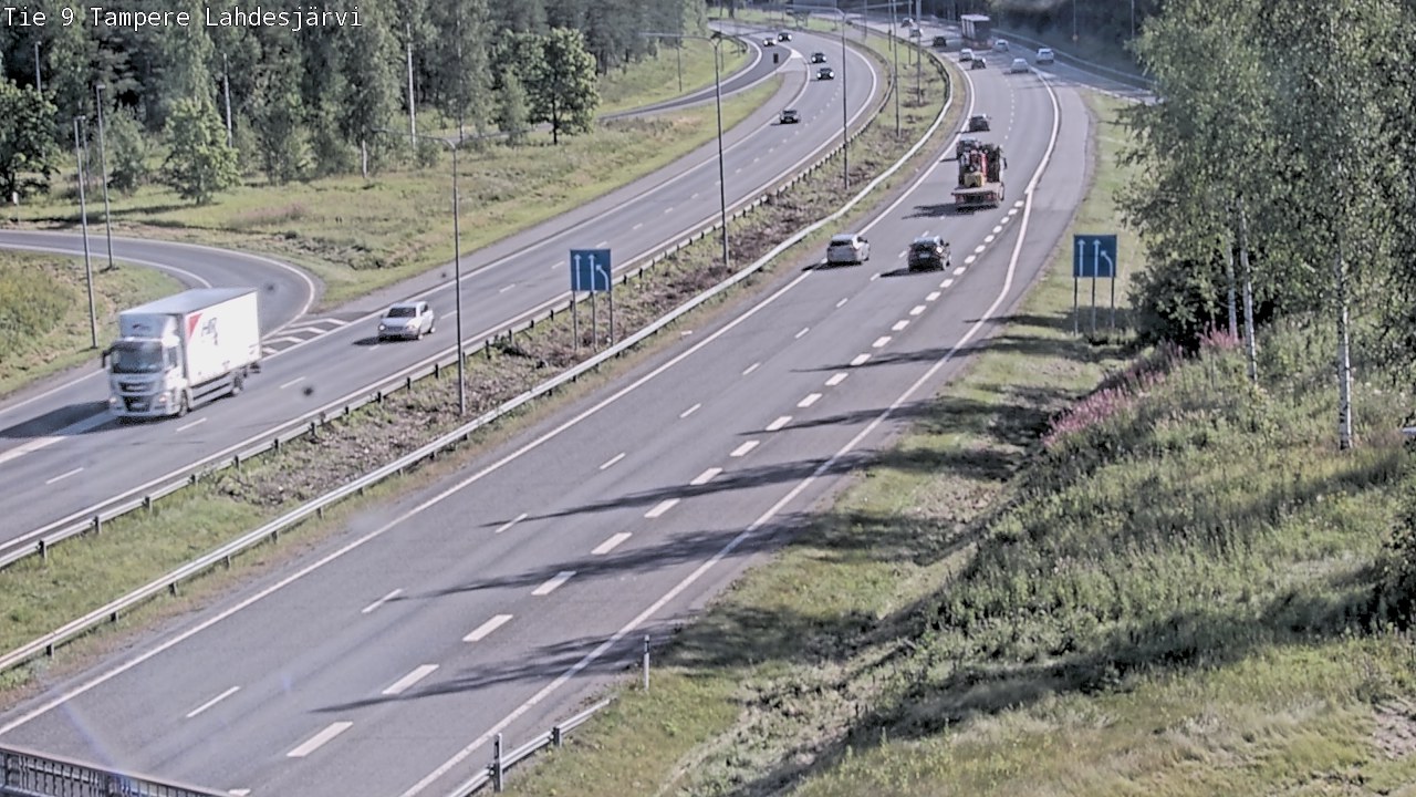Kelikamerat Kuva Tie 9 Tampere, Lahdesjärvi, Tampere, Pirkanmaa