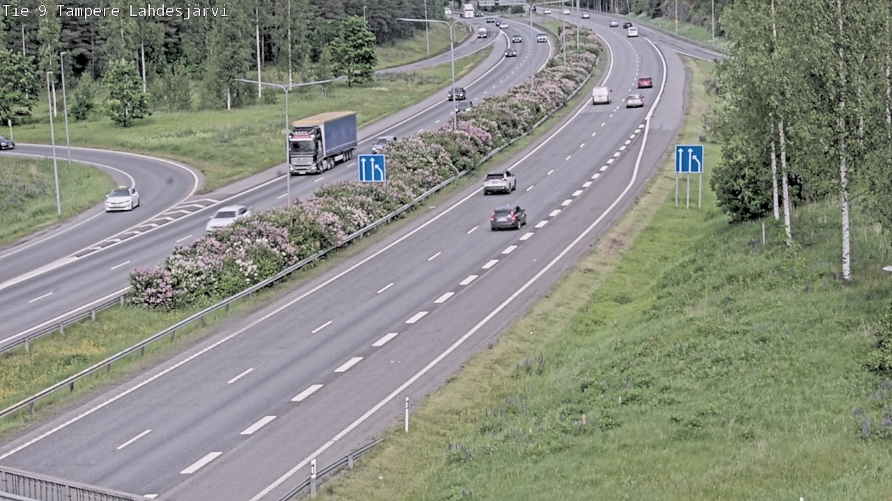 Kelikamerat Kuva Tie 9 Tampere, Lahdesjärvi, Tampere, Pirkanmaa
