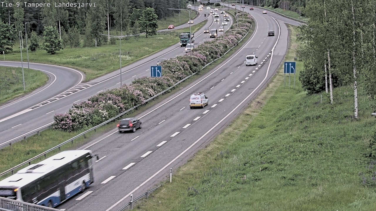 Kelikamerat Kuva Tie 9 Tampere, Lahdesjärvi, Tampere, Pirkanmaa