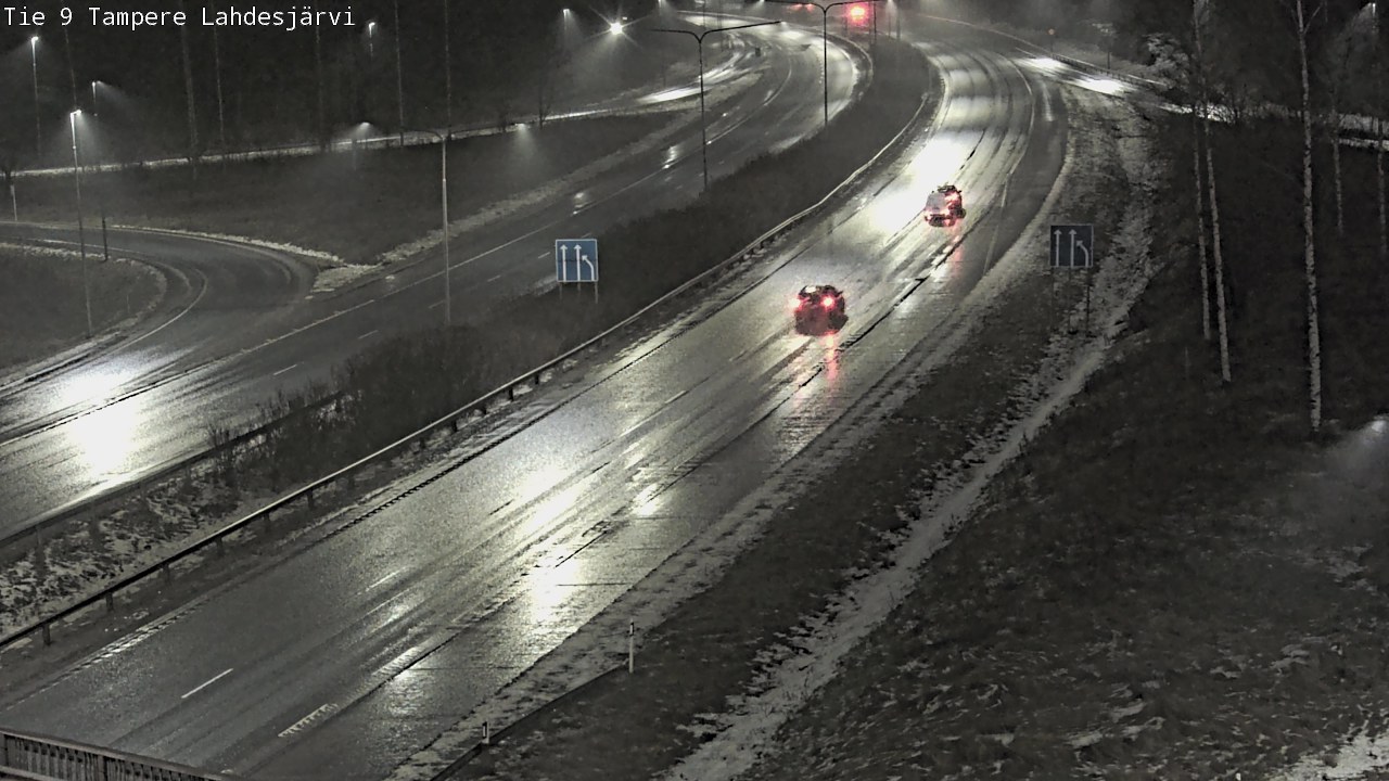 Weather Camera Image Väg 9 Tammerfors, Lahdesjärvi, Tampere, Pirkanmaa