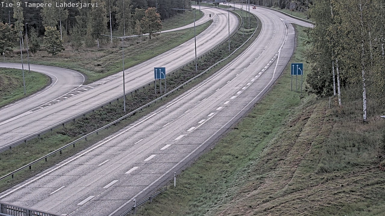 Weather Camera Image Road 9 Tampere, Lahdesjärvi, Tampere, Pirkanmaa