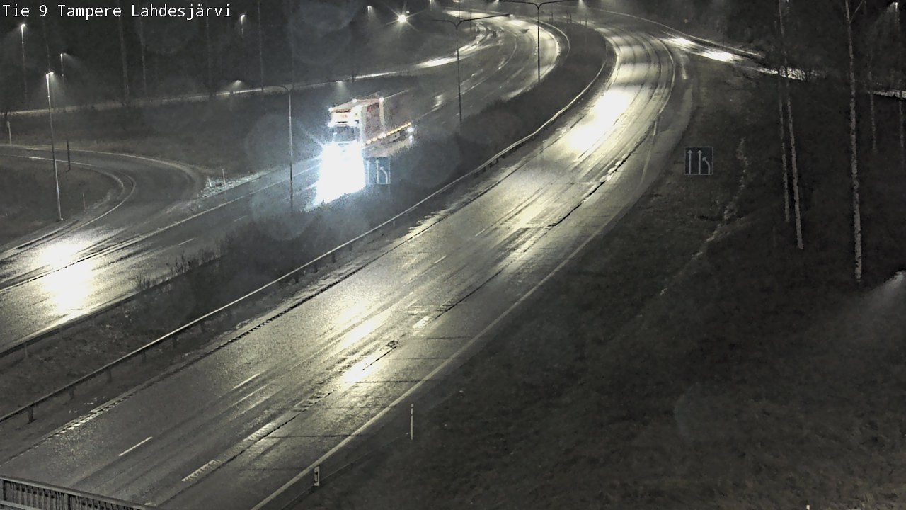 Weather Camera Image Väg 9 Tammerfors, Lahdesjärvi, Tampere, Pirkanmaa