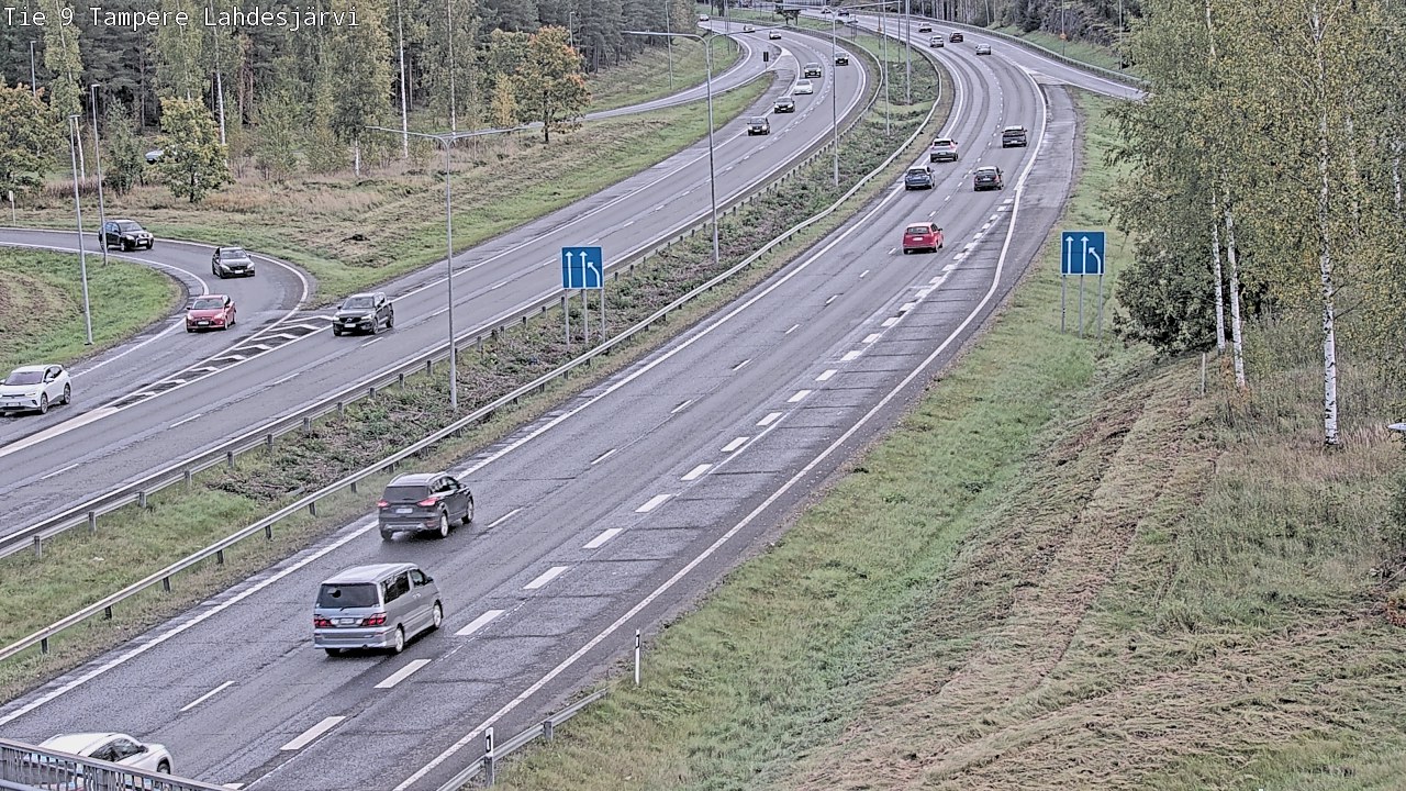 Weather Camera Image Road 9 Tampere, Lahdesjärvi, Tampere, Pirkanmaa