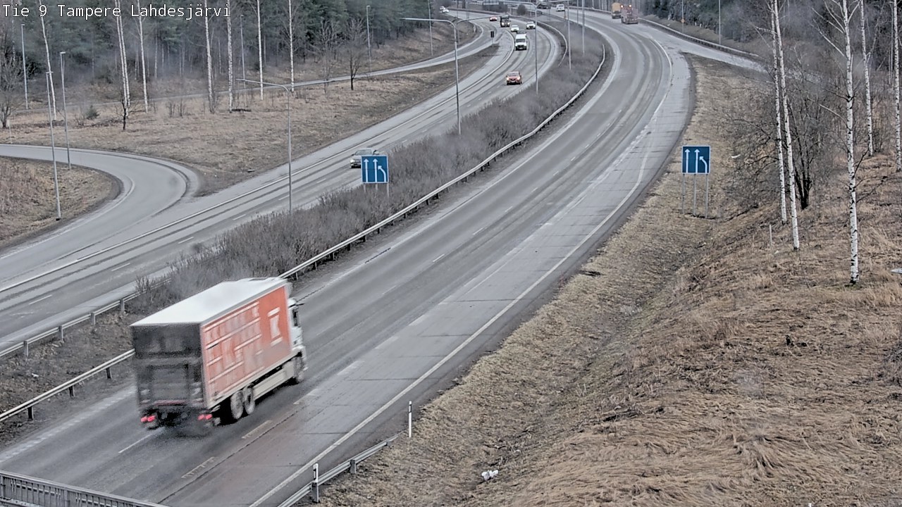 Kelikamerat Kuva Tie 9 Tampere, Lahdesjärvi, Tampere, Pirkanmaa