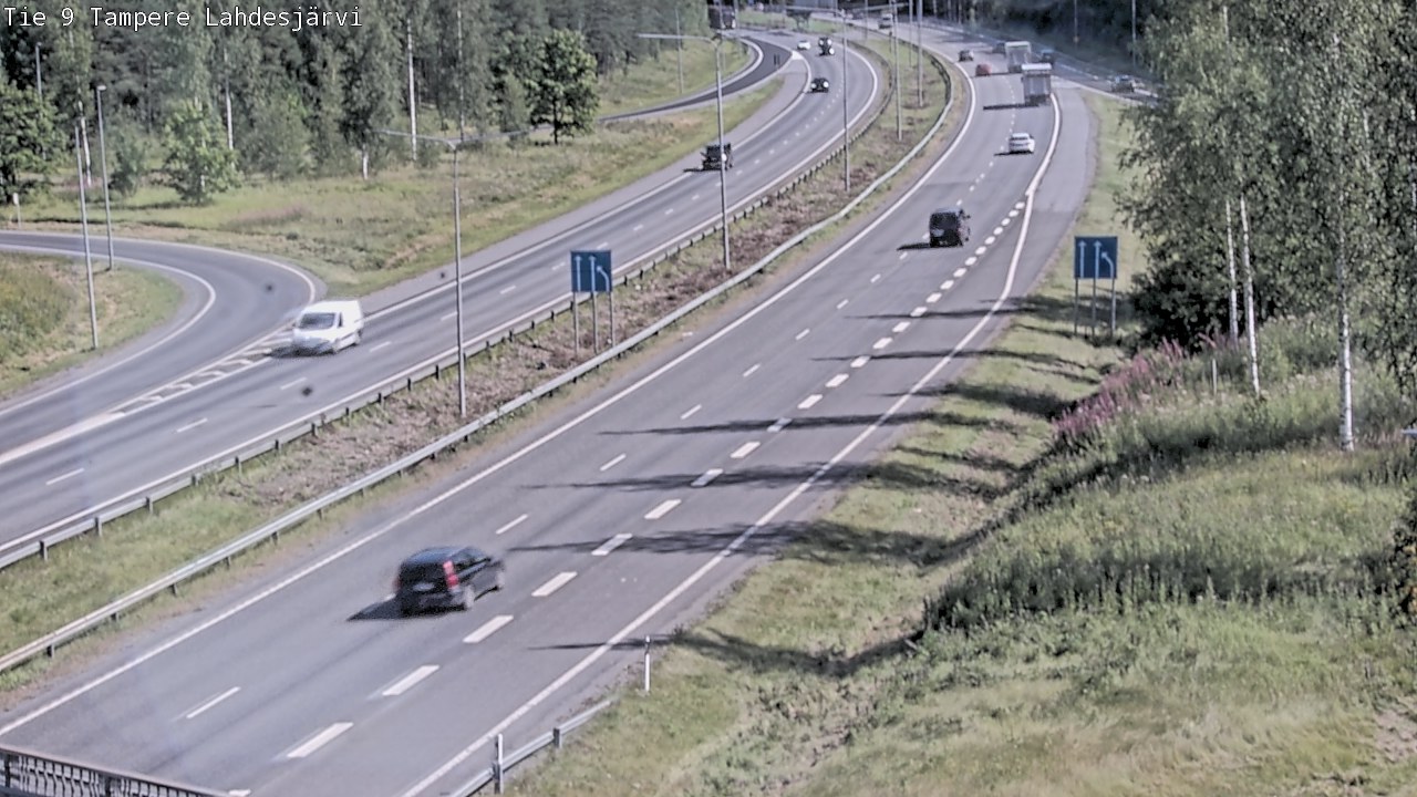 Kelikamerat Kuva Tie 9 Tampere, Lahdesjärvi, Tampere, Pirkanmaa