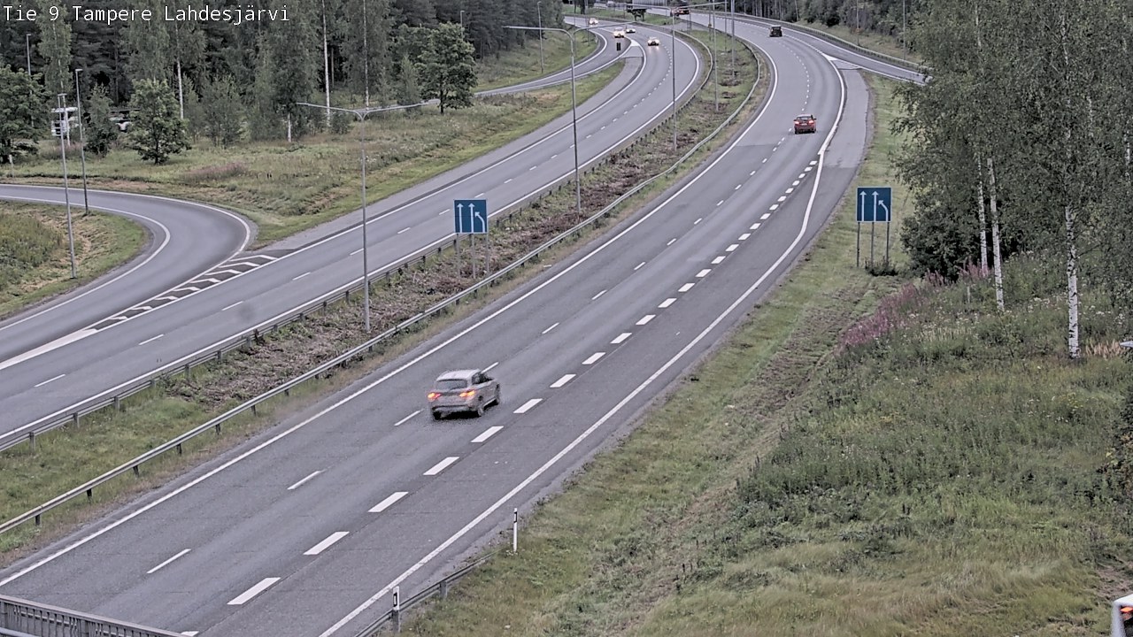 Weather Camera Image Road 9 Tampere, Lahdesjärvi, Tampere, Pirkanmaa