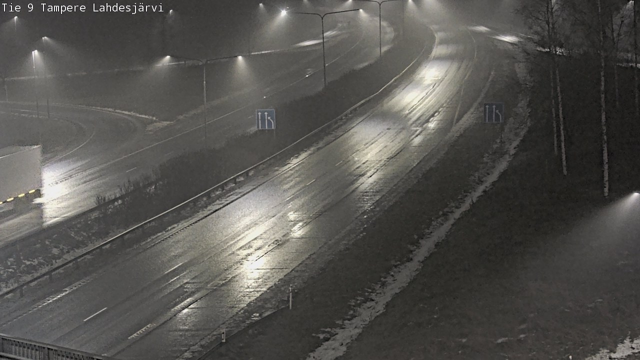 Weather Camera Image Väg 9 Tammerfors, Lahdesjärvi, Tampere, Pirkanmaa