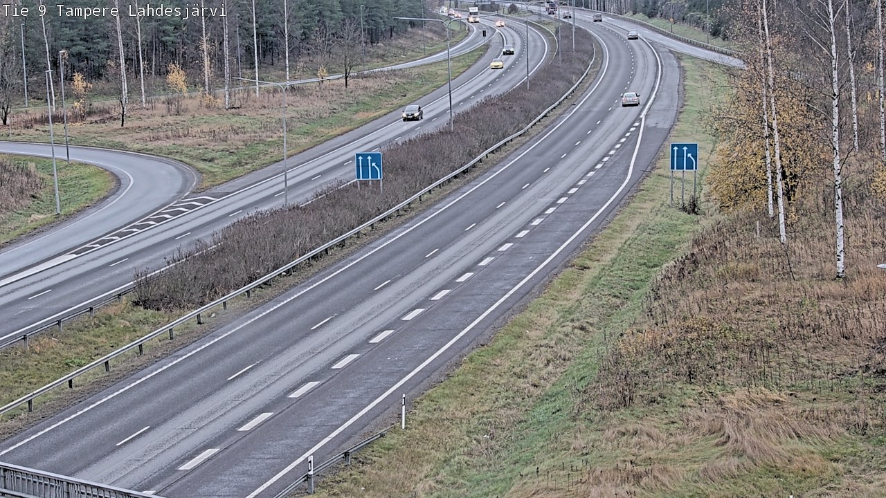 Kelikamerat Kuva Tie 9 Tampere, Lahdesjärvi, Tampere, Pirkanmaa