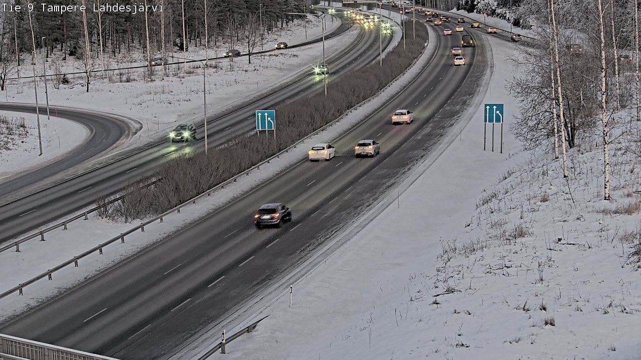 Kelikamerat Kuva Tie 9 Tampere, Lahdesjärvi, Tampere, Pirkanmaa