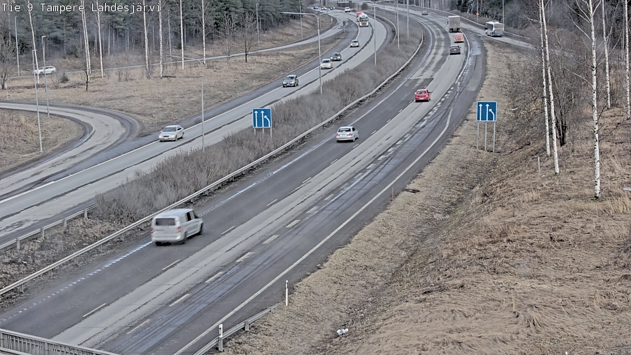 Kelikamerat Kuva Tie 9 Tampere, Lahdesjärvi, Tampere, Pirkanmaa