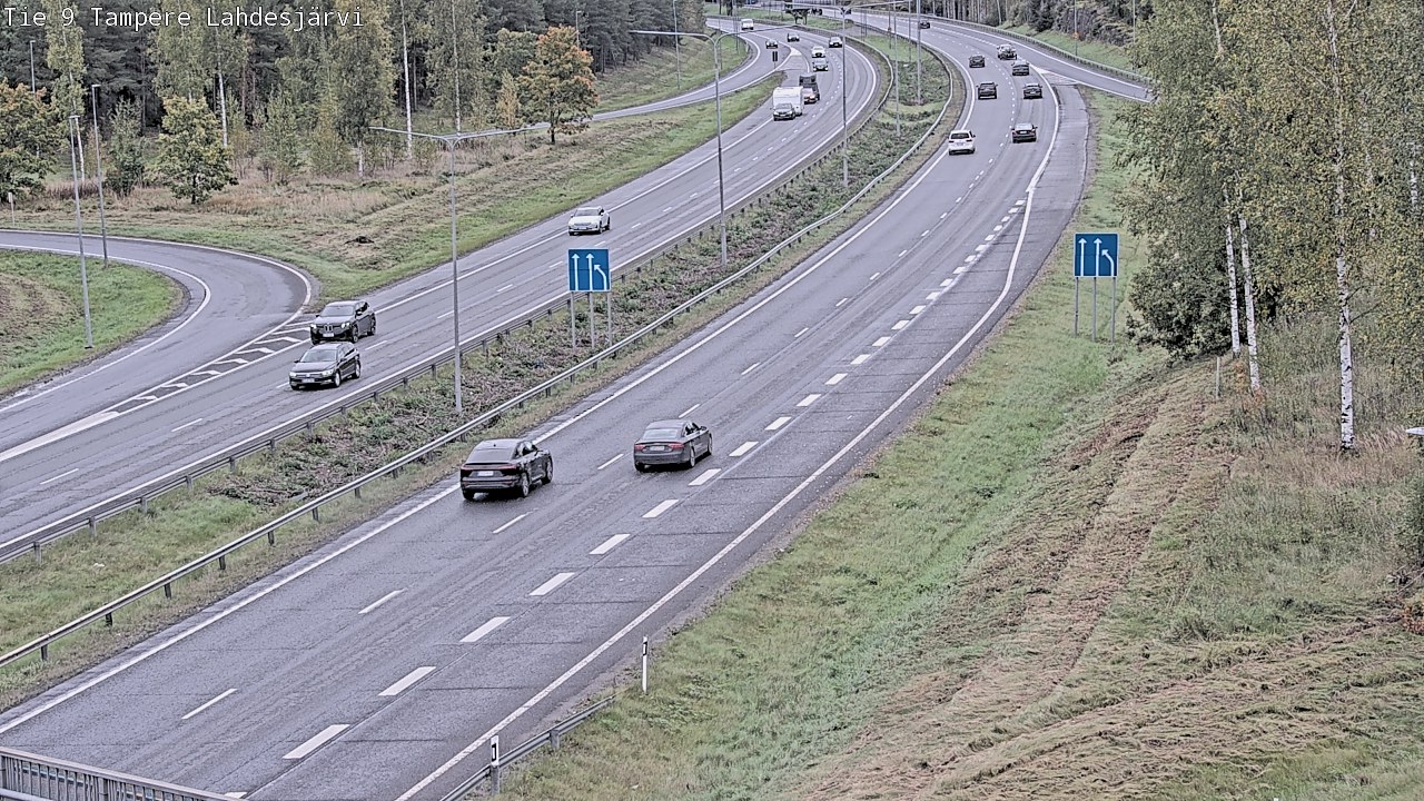 Weather Camera Image Road 9 Tampere, Lahdesjärvi, Tampere, Pirkanmaa