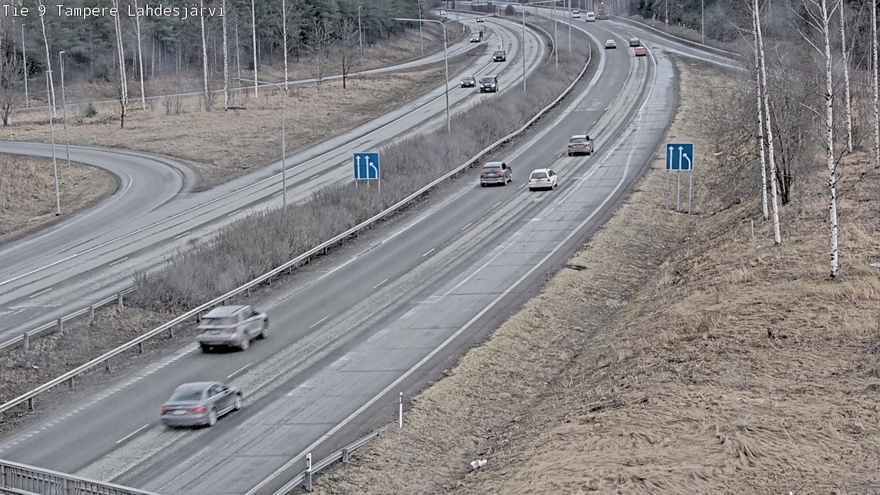 Kelikamerat Kuva Tie 9 Tampere, Lahdesjärvi, Tampere, Pirkanmaa