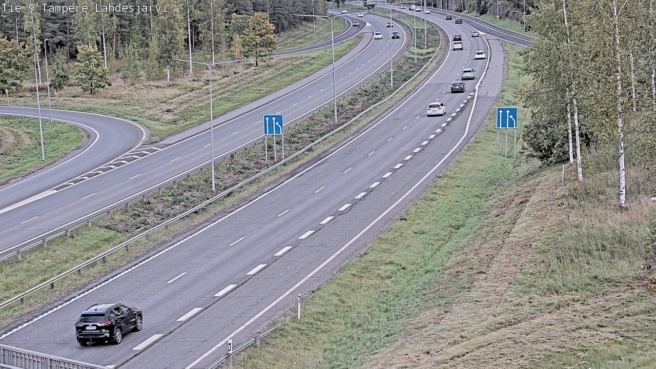 Weather Camera Image Road 9 Tampere, Lahdesjärvi, Tampere, Pirkanmaa