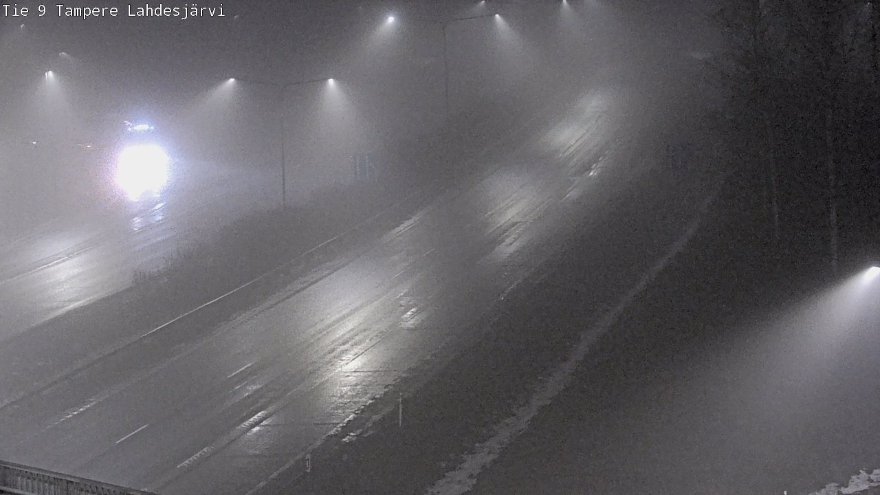 Weather Camera Image Väg 9 Tammerfors, Lahdesjärvi, Tampere, Pirkanmaa