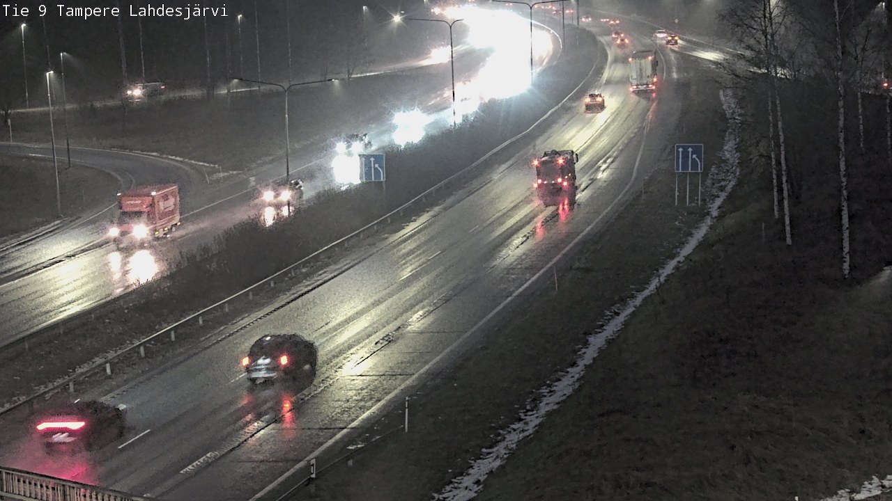 Weather Camera Image Väg 9 Tammerfors, Lahdesjärvi, Tampere, Pirkanmaa