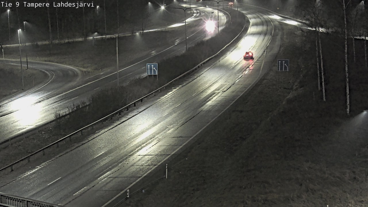 Weather Camera Image Väg 9 Tammerfors, Lahdesjärvi, Tampere, Pirkanmaa