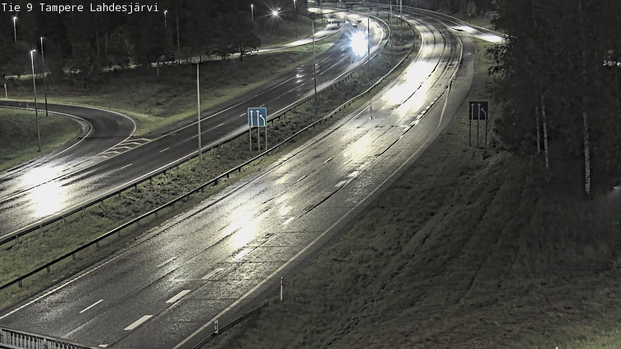Weather Camera Image Road 9 Tampere, Lahdesjärvi, Tampere, Pirkanmaa