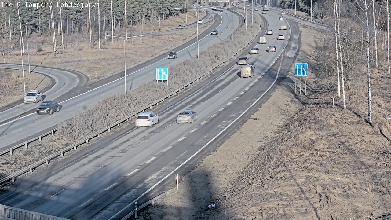 Weather Camera Image Road 9 Tampere, Lahdesjärvi, Tampere, Pirkanmaa