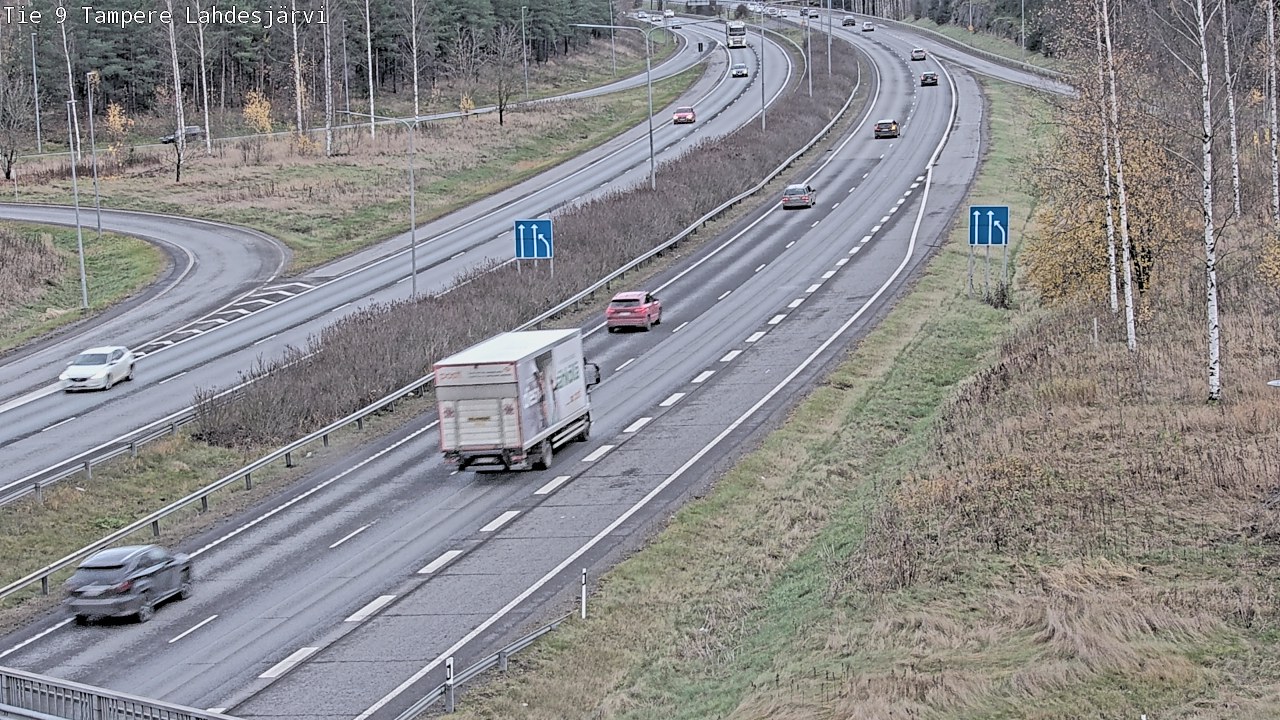 Kelikamerat Kuva Tie 9 Tampere, Lahdesjärvi, Tampere, Pirkanmaa