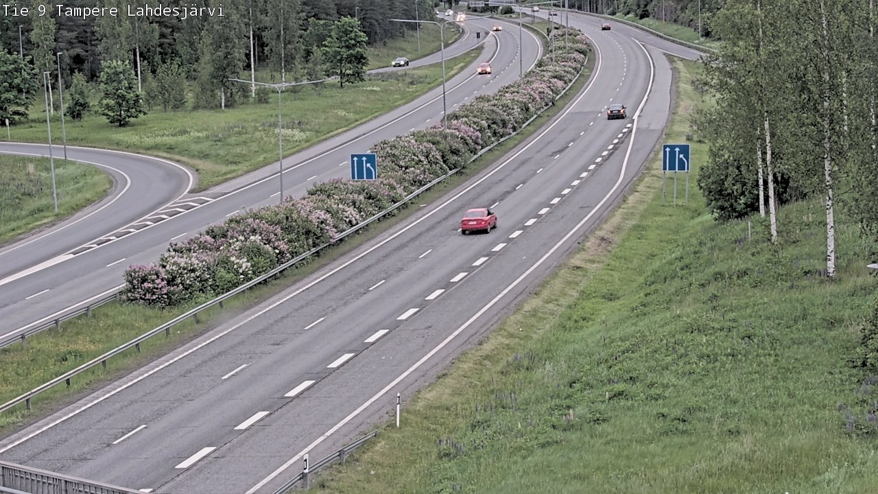 Kelikamerat Kuva Tie 9 Tampere, Lahdesjärvi, Tampere, Pirkanmaa