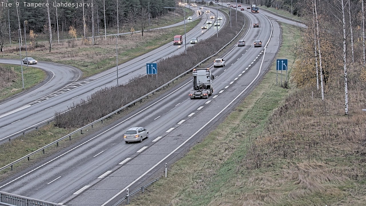 Kelikamerat Kuva Tie 9 Tampere, Lahdesjärvi, Tampere, Pirkanmaa