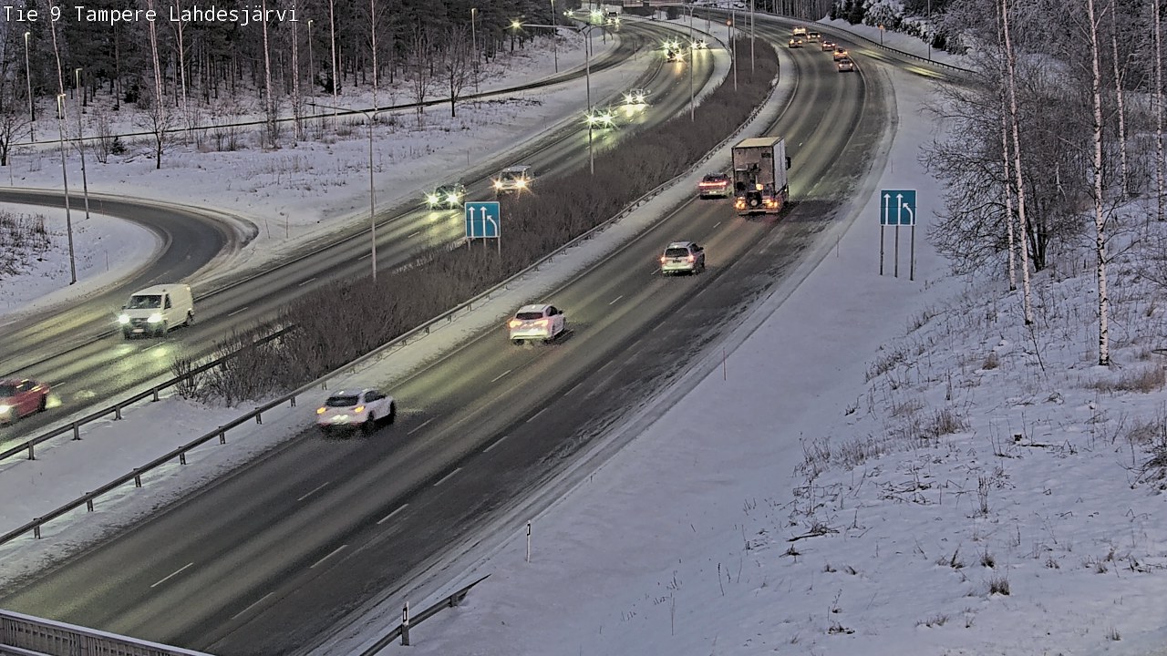 Kelikamerat Kuva Tie 9 Tampere, Lahdesjärvi, Tampere, Pirkanmaa