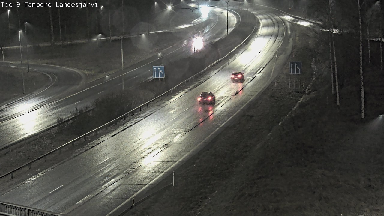 Weather Camera Image Väg 9 Tammerfors, Lahdesjärvi, Tampere, Pirkanmaa