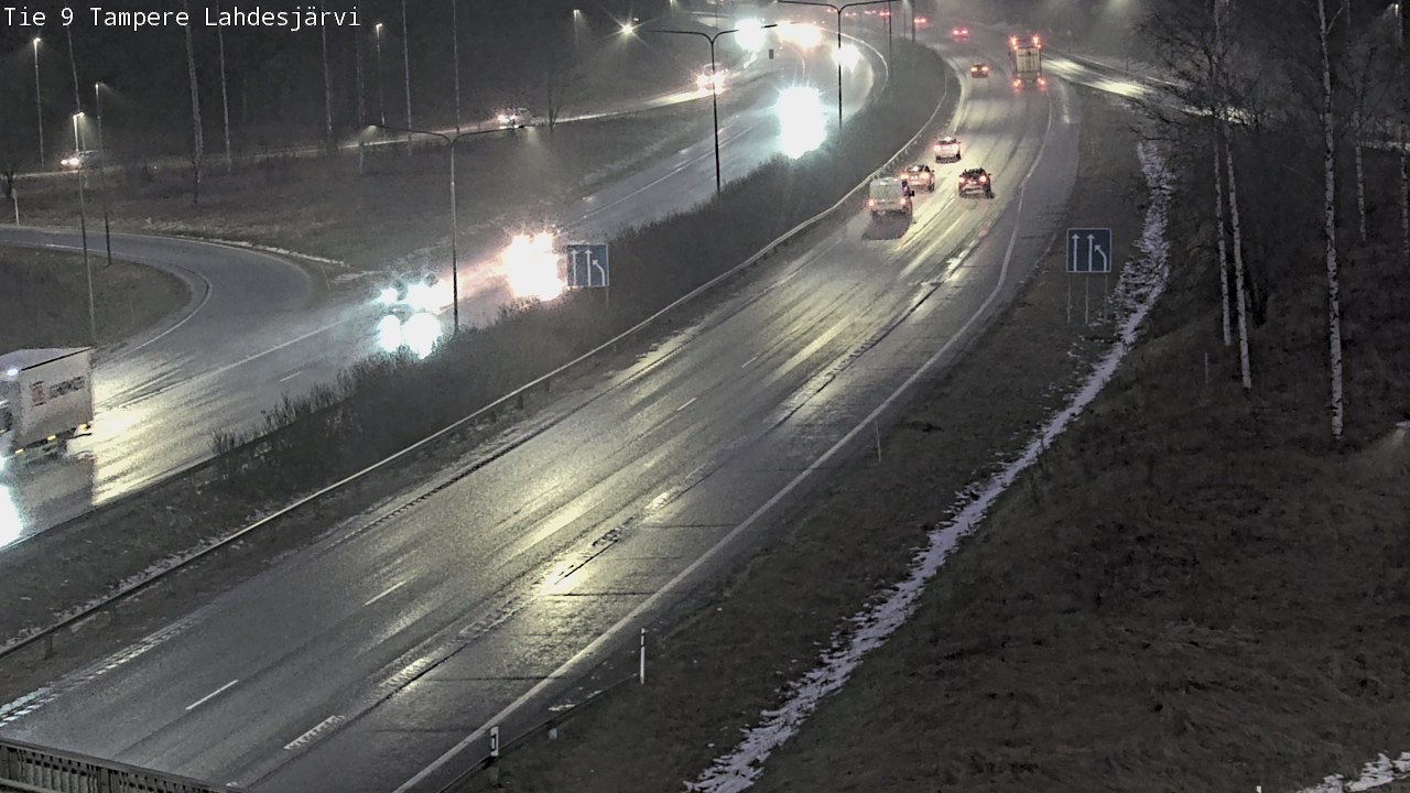 Weather Camera Image Väg 9 Tammerfors, Lahdesjärvi, Tampere, Pirkanmaa