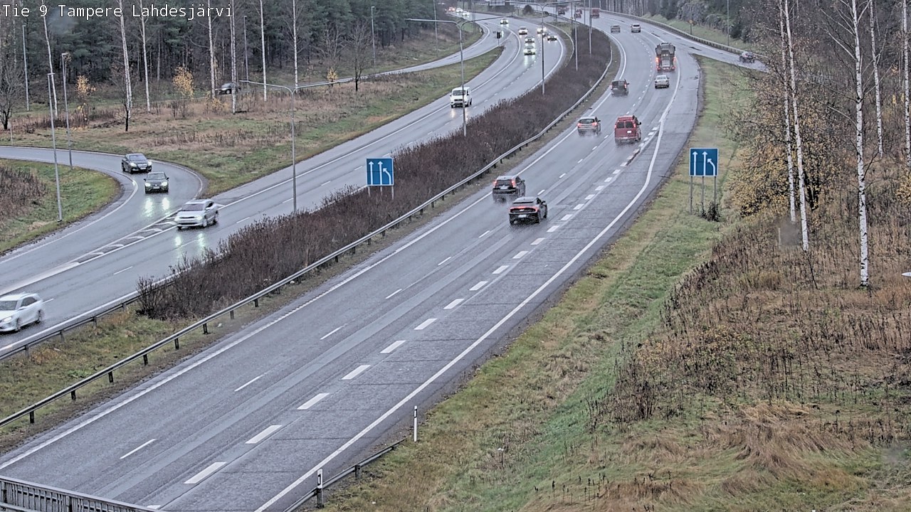 Weather Camera Image Road 9 Tampere, Lahdesjärvi, Tampere, Pirkanmaa