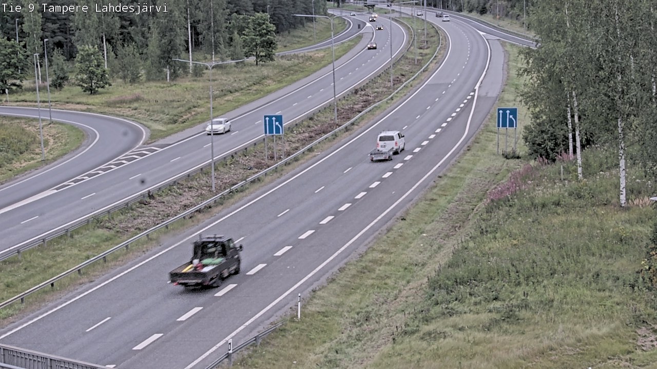 Weather Camera Image Road 9 Tampere, Lahdesjärvi, Tampere, Pirkanmaa