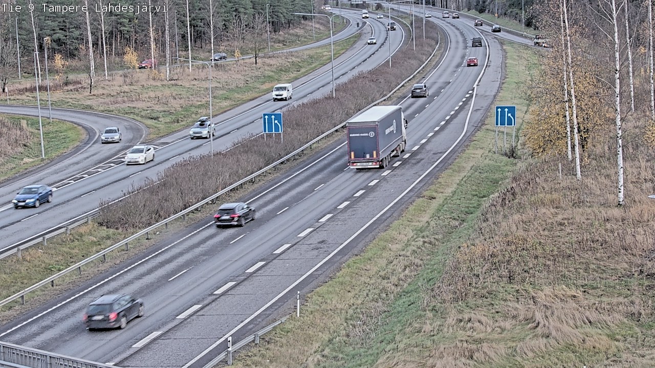 Kelikamerat Kuva Tie 9 Tampere, Lahdesjärvi, Tampere, Pirkanmaa