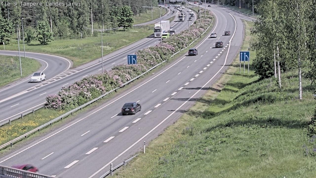 Kelikamerat Kuva Tie 9 Tampere, Lahdesjärvi, Tampere, Pirkanmaa