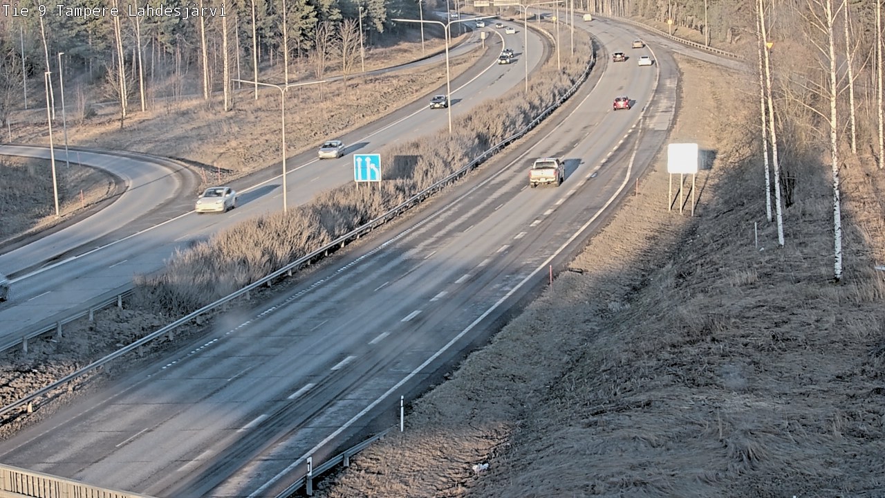Weather Camera Image Road 9 Tampere, Lahdesjärvi, Tampere, Pirkanmaa