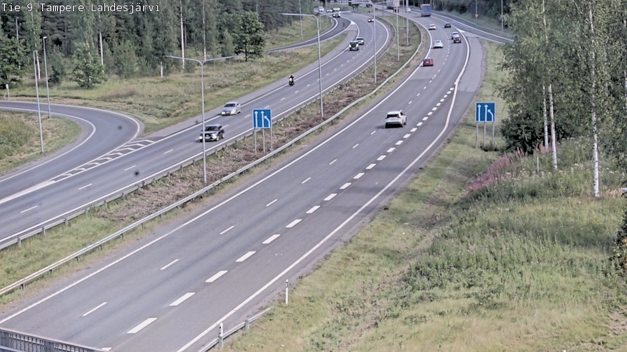 Kelikamerat Kuva Tie 9 Tampere, Lahdesjärvi, Tampere, Pirkanmaa