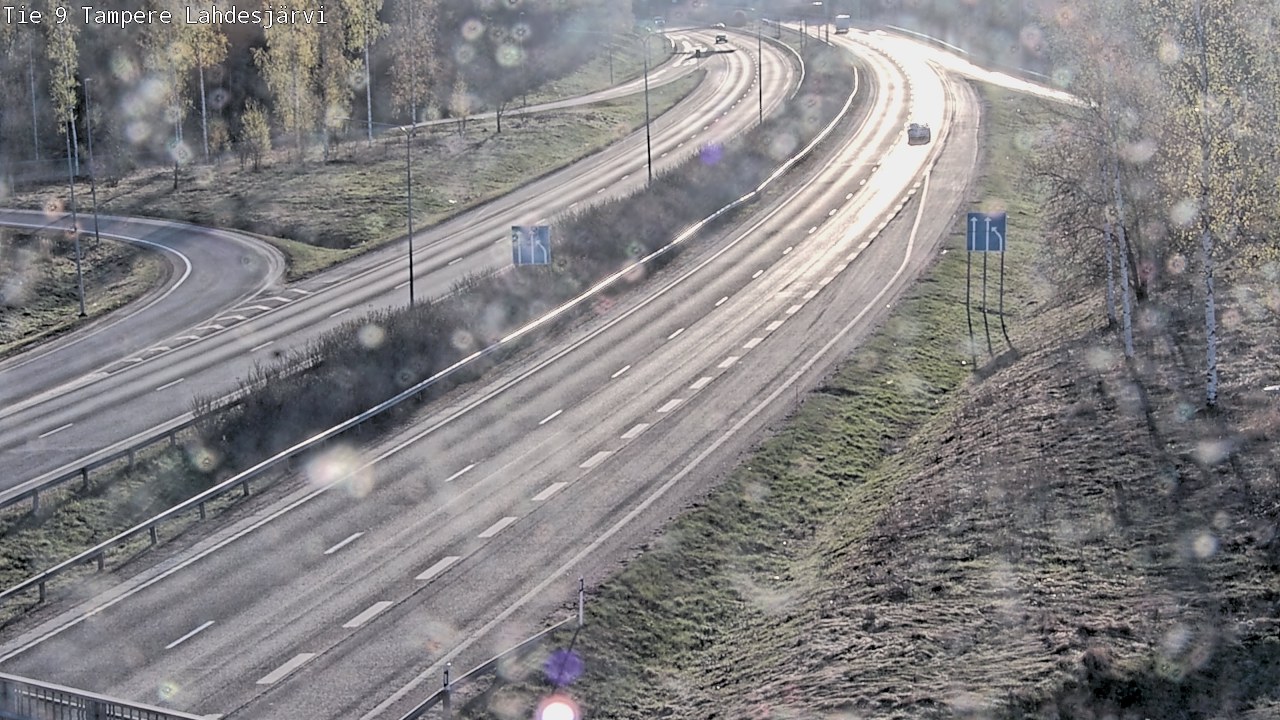Weather Camera Image Road 9 Tampere, Lahdesjärvi, Tampere, Pirkanmaa
