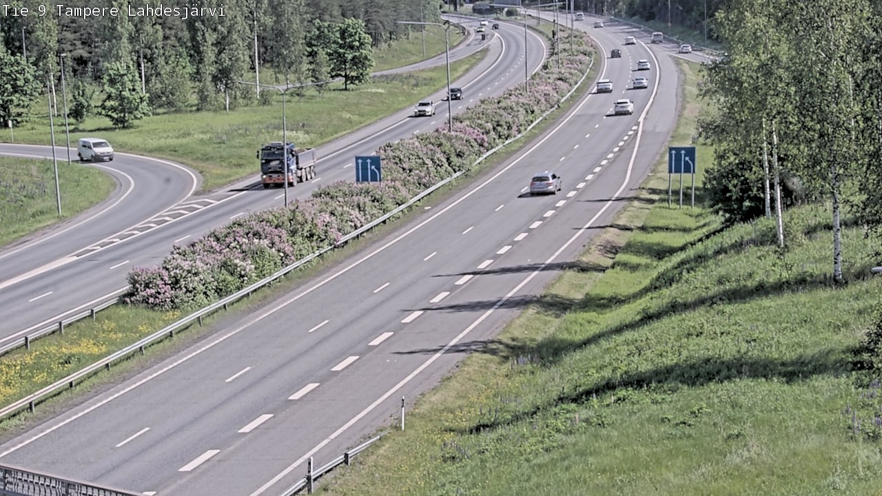 Kelikamerat Kuva Tie 9 Tampere, Lahdesjärvi, Tampere, Pirkanmaa