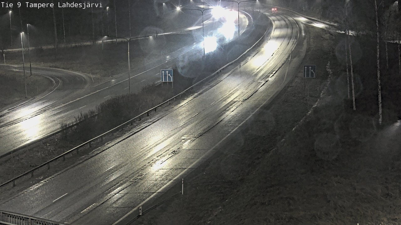 Weather Camera Image Väg 9 Tammerfors, Lahdesjärvi, Tampere, Pirkanmaa