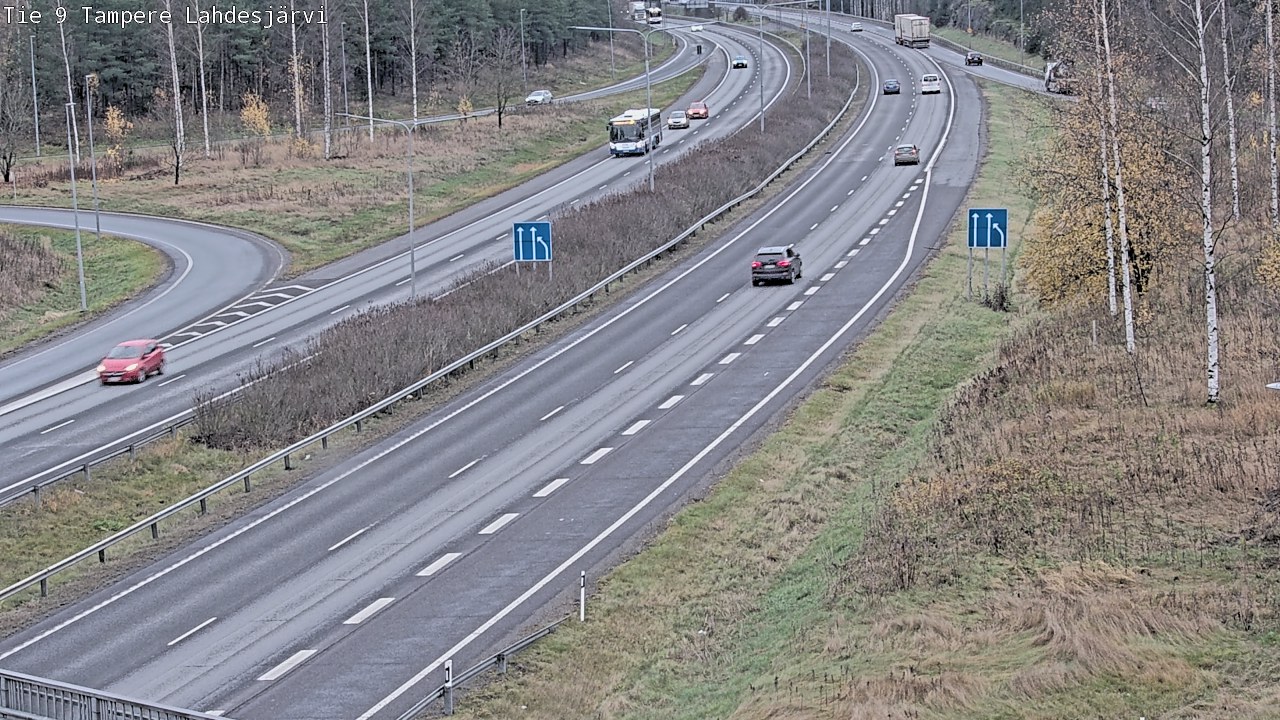 Kelikamerat Kuva Tie 9 Tampere, Lahdesjärvi, Tampere, Pirkanmaa