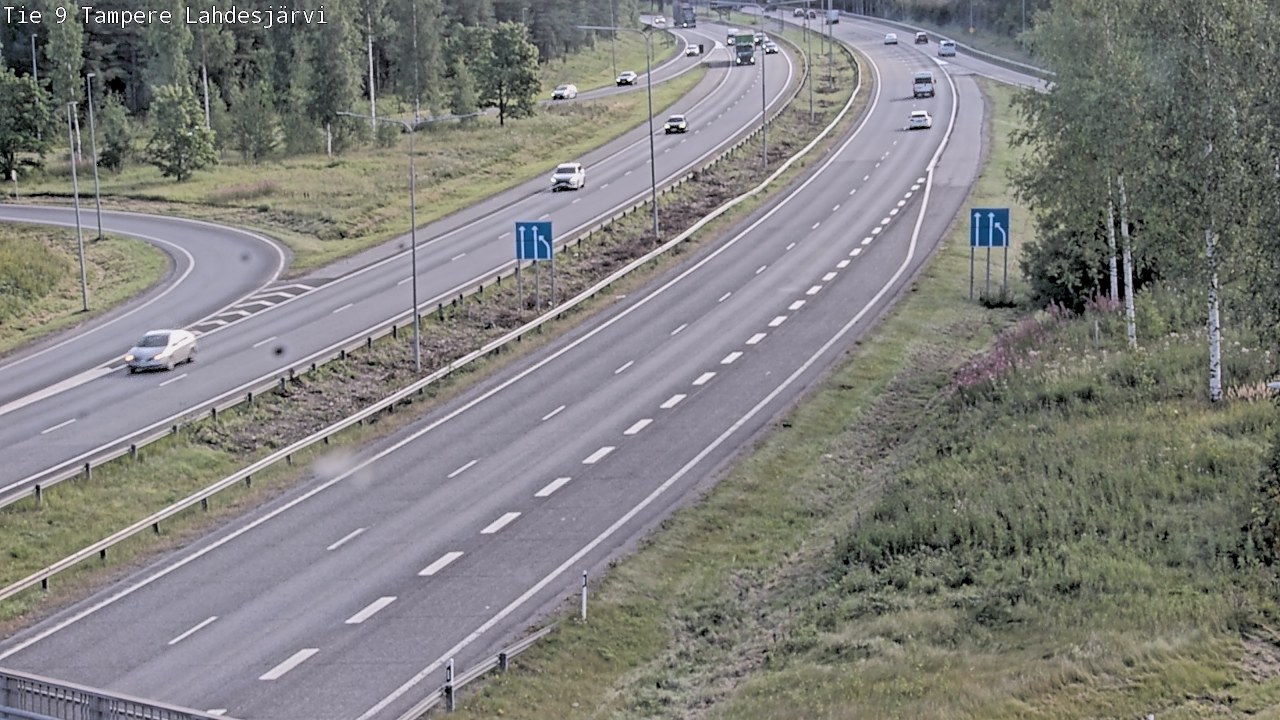 Kelikamerat Kuva Tie 9 Tampere, Lahdesjärvi, Tampere, Pirkanmaa