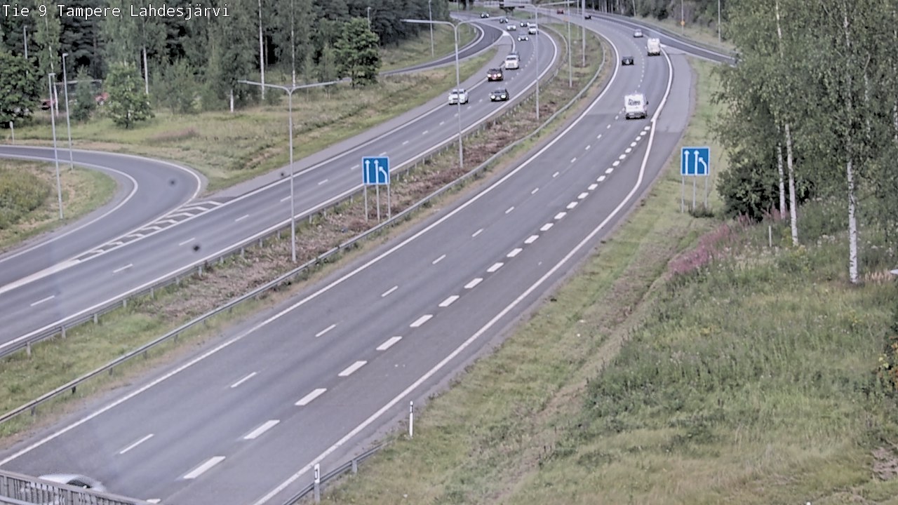 Kelikamerat Kuva Tie 9 Tampere, Lahdesjärvi, Tampere, Pirkanmaa