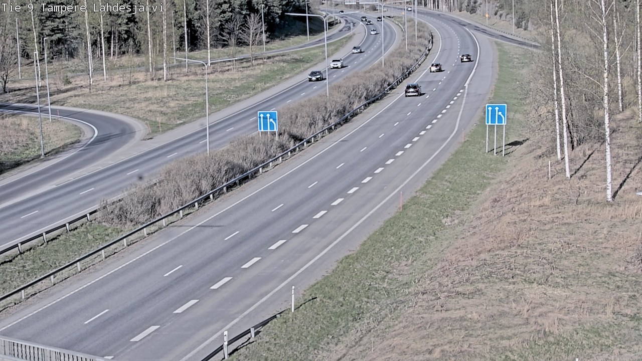 Kelikamerat Kuva Tie 9 Tampere, Lahdesjärvi, Tampere, Pirkanmaa