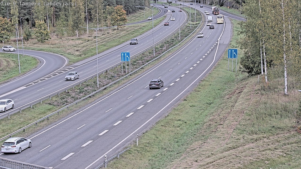 Kelikamerat Kuva Tie 9 Tampere, Lahdesjärvi, Tampere, Pirkanmaa