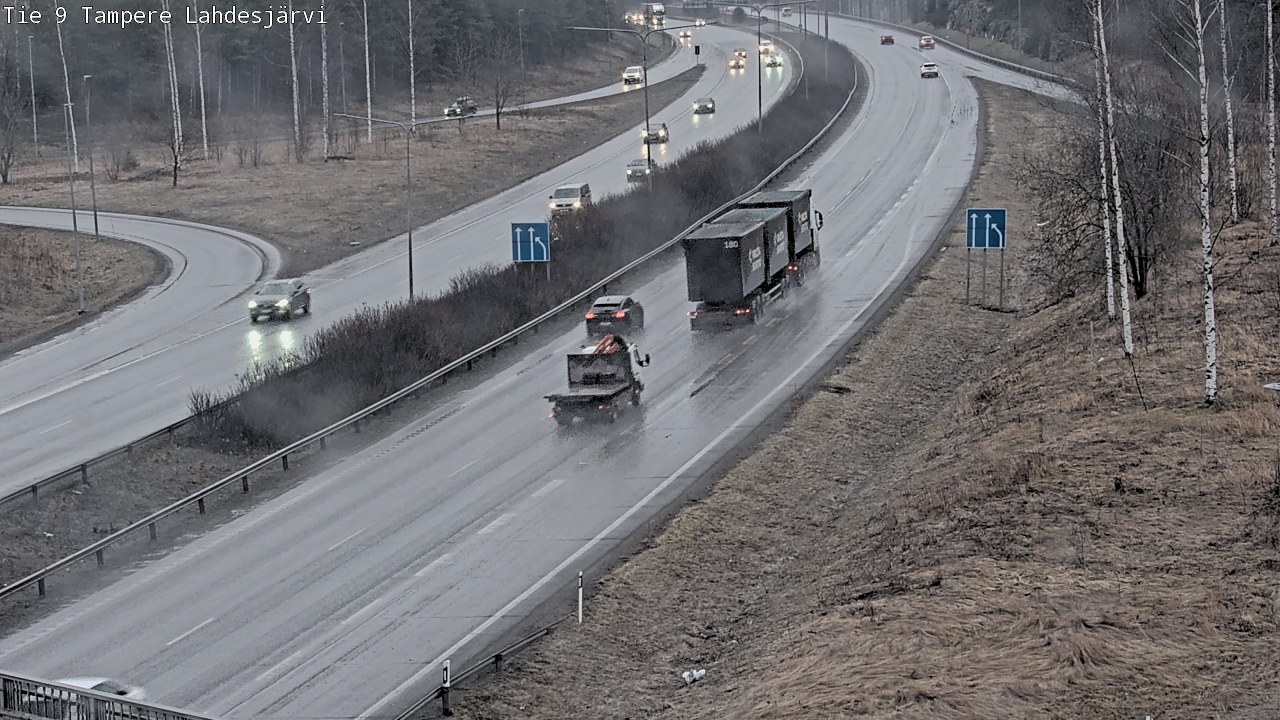 Kelikamerat Kuva Tie 9 Tampere, Lahdesjärvi, Tampere, Pirkanmaa