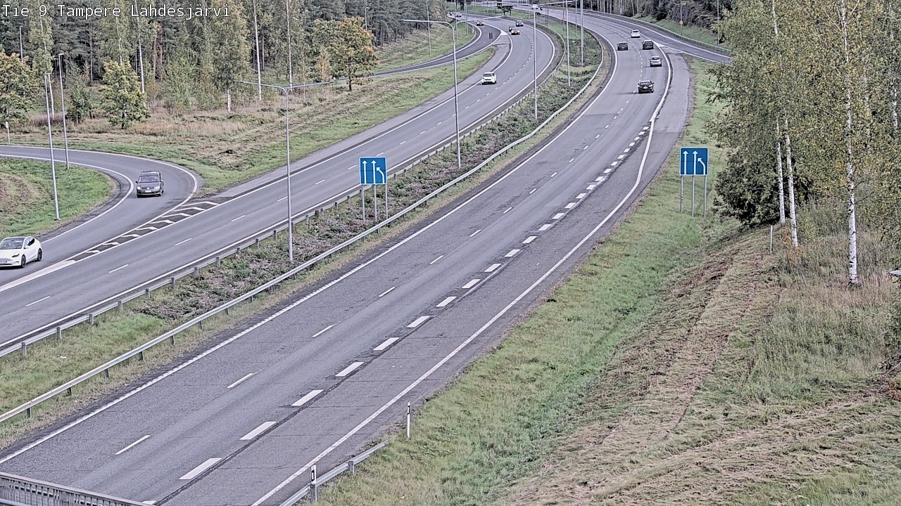 Weather Camera Image Road 9 Tampere, Lahdesjärvi, Tampere, Pirkanmaa