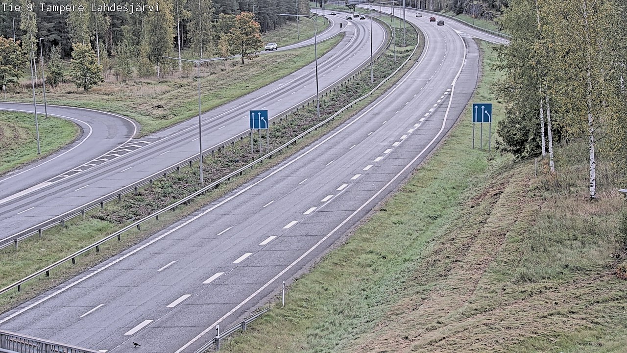 Weather Camera Image Road 9 Tampere, Lahdesjärvi, Tampere, Pirkanmaa