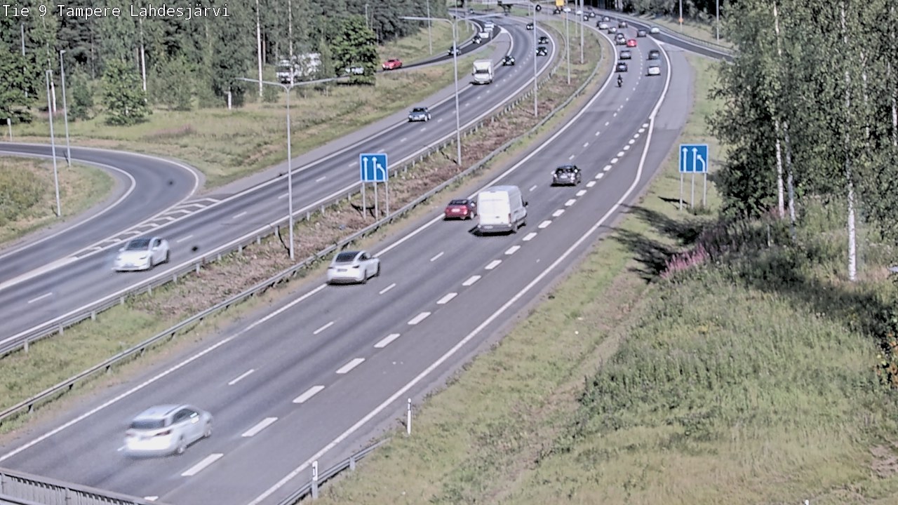 Kelikamerat Kuva Tie 9 Tampere, Lahdesjärvi, Tampere, Pirkanmaa