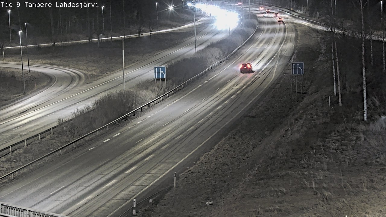 Weather Camera Image Väg 9 Tammerfors, Lahdesjärvi, Tampere, Pirkanmaa
