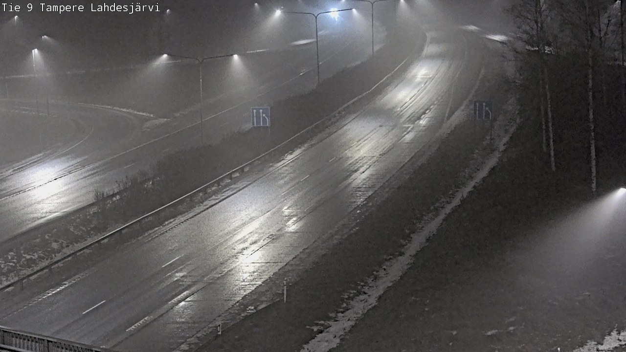 Weather Camera Image Väg 9 Tammerfors, Lahdesjärvi, Tampere, Pirkanmaa
