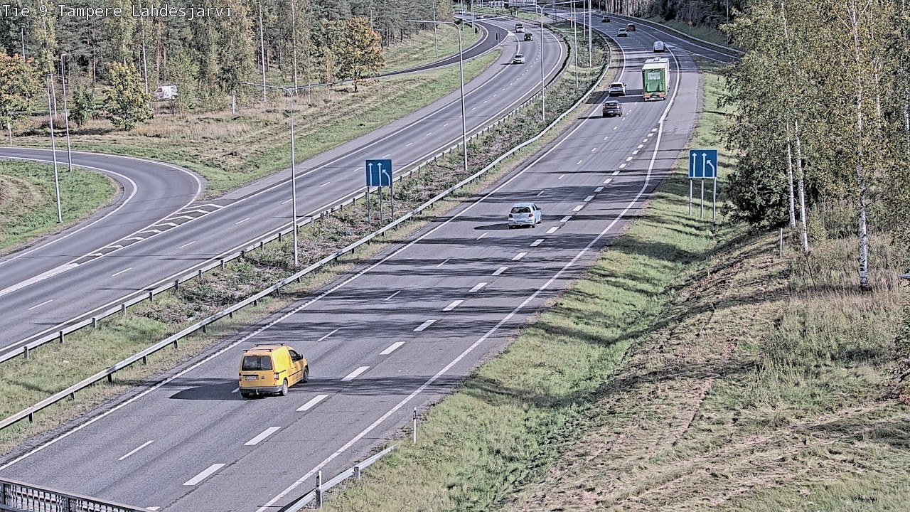 Kelikamerat Kuva Tie 9 Tampere, Lahdesjärvi, Tampere, Pirkanmaa